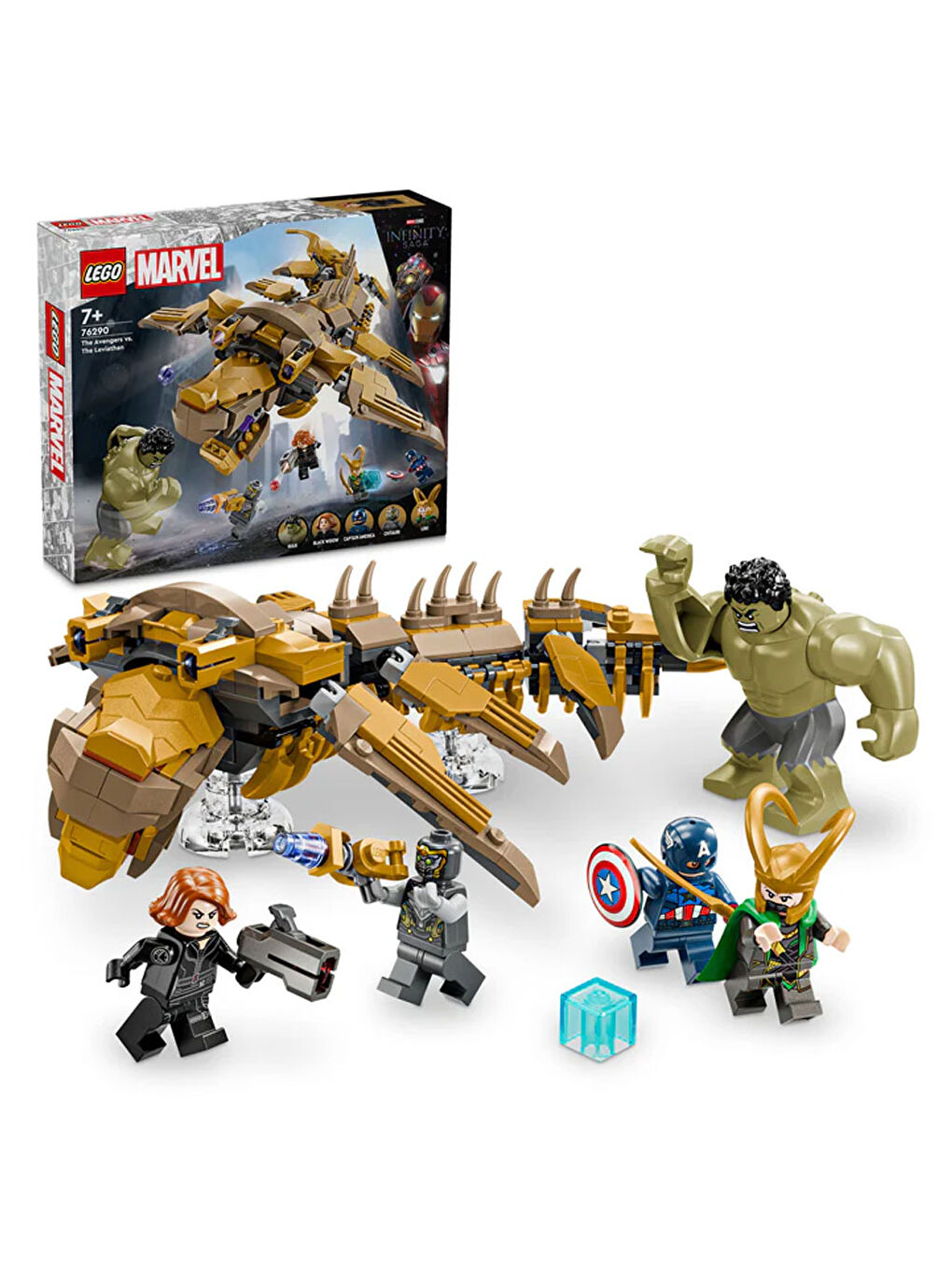 Lego Renksiz Marvel Avengers Leviathan a Karşı 76290