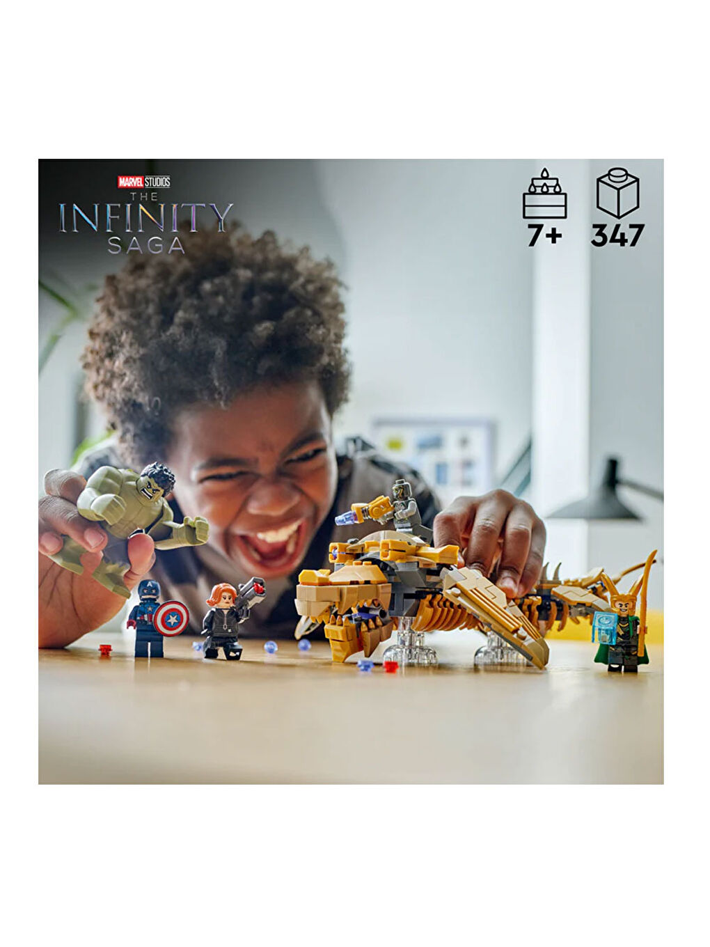 Lego Renksiz Marvel Avengers Leviathan a Karşı 76290 - 1