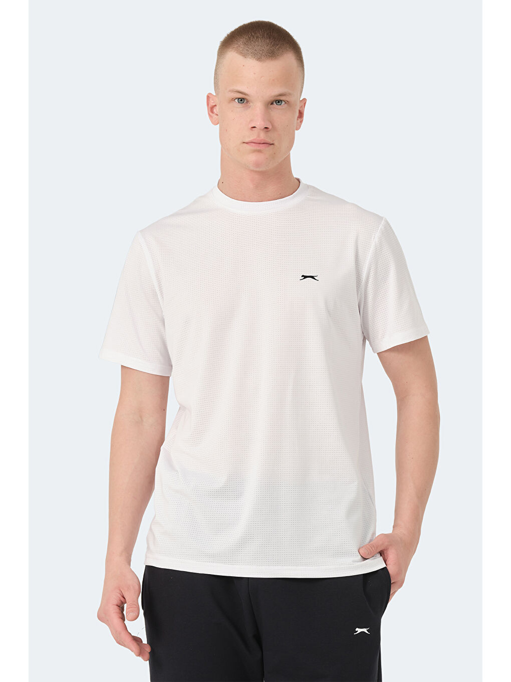 Karışık OSWIN 3 lü Set Erkek Tişört Beyaz - Gri - Siyah-1