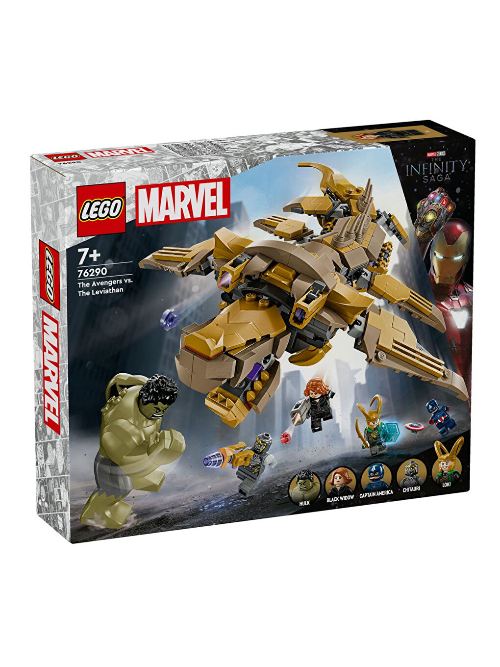 Lego Renksiz Marvel Avengers Leviathan a Karşı 76290 - 2