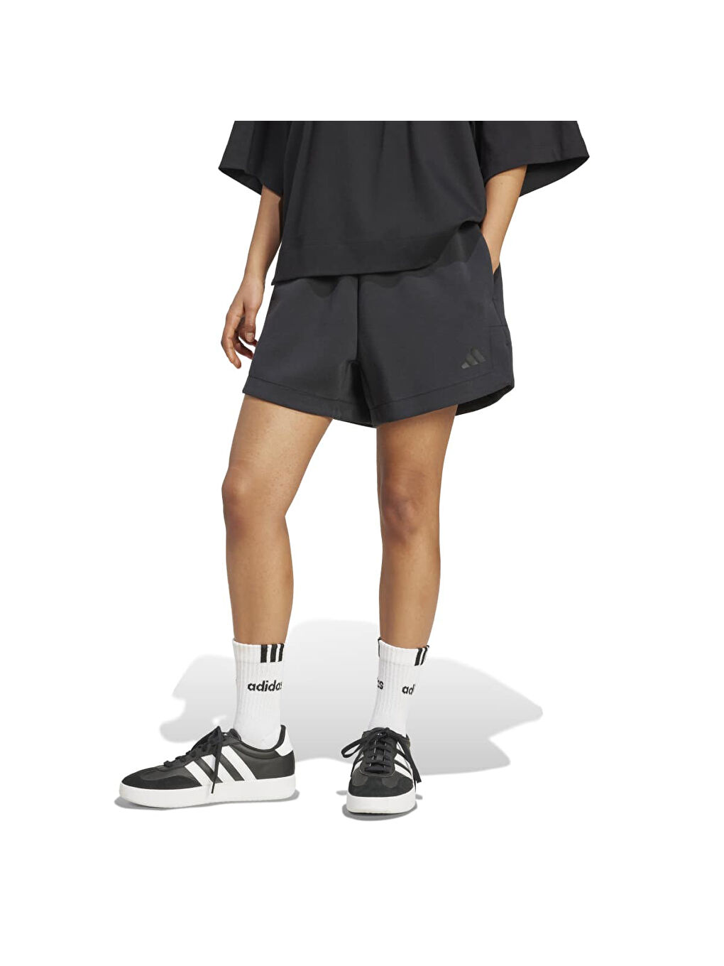 Soft Lux Kadın Siyah Şort