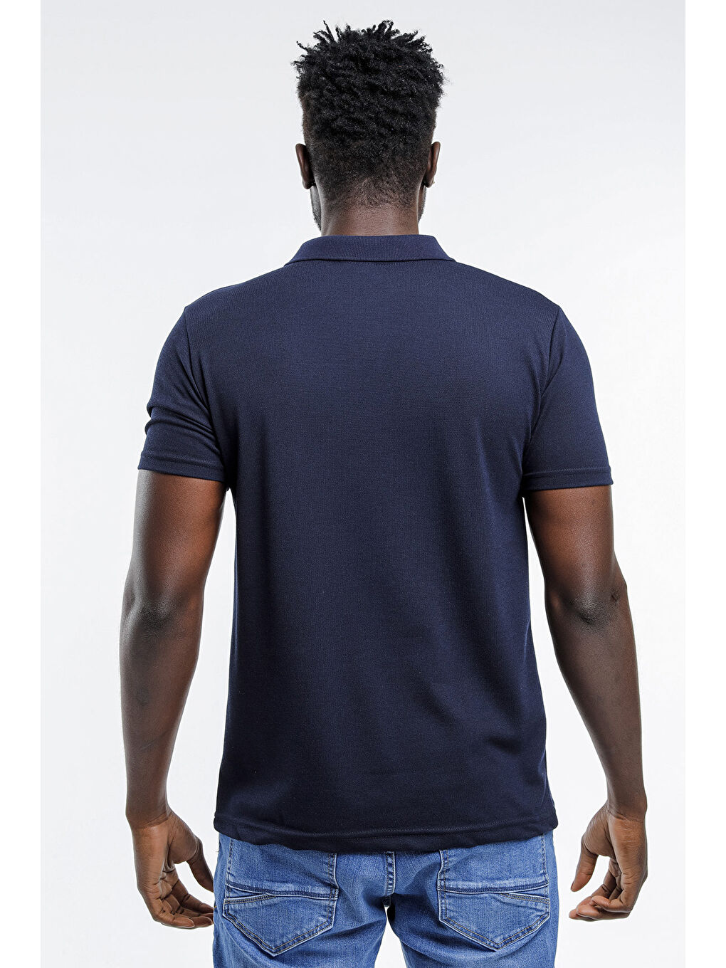 SOHO 3 lü Set Erkek %100 Pamuk Tişört Beyaz - Gri - Lacivert-6