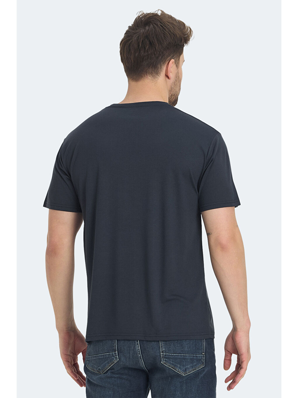 Karışık KRAKKER 2 li Set Erkek Koyu Gri - Açık Yeşil Tişört-4