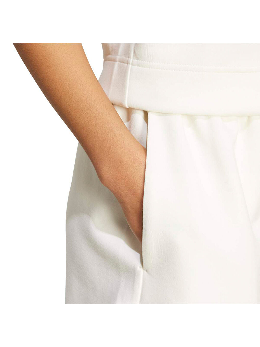 Soft Lux Kadın Ekru Şort-2