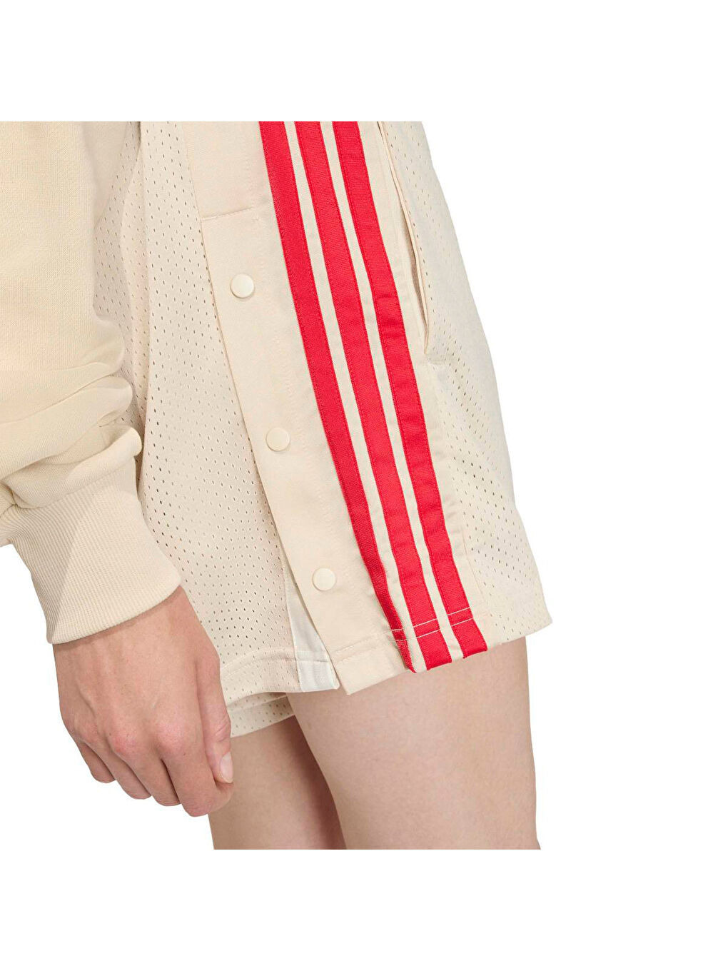 Stadium Kadın Ekru File Şort-2