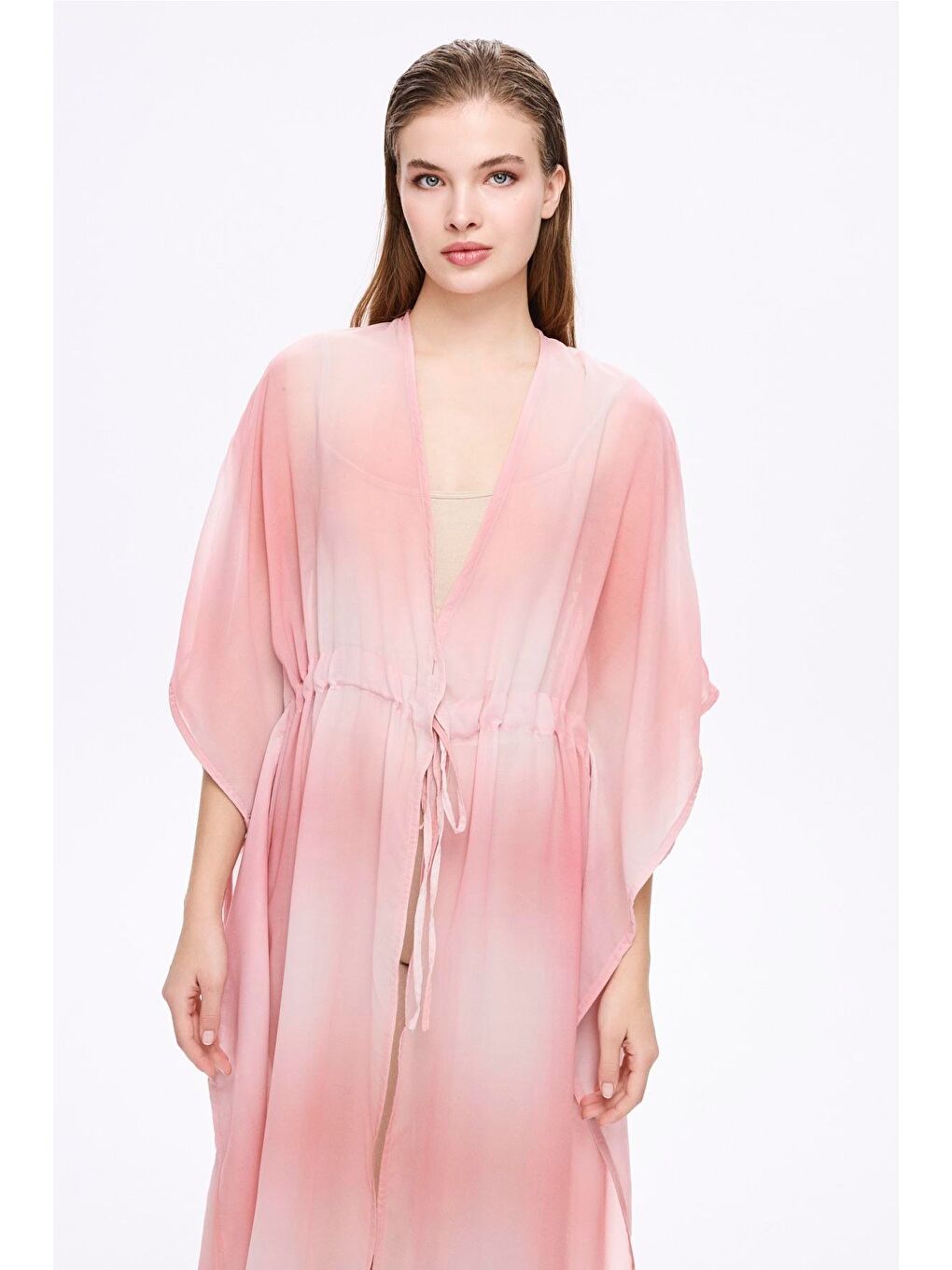 Pembe Uzun Pareo 5042-1