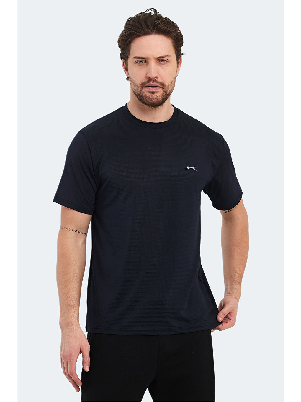 Karışık OSWIN 5 li Set Erkek Lacivert - Bej - Kırmızı - Gri - Saks Mavi Tişört-5