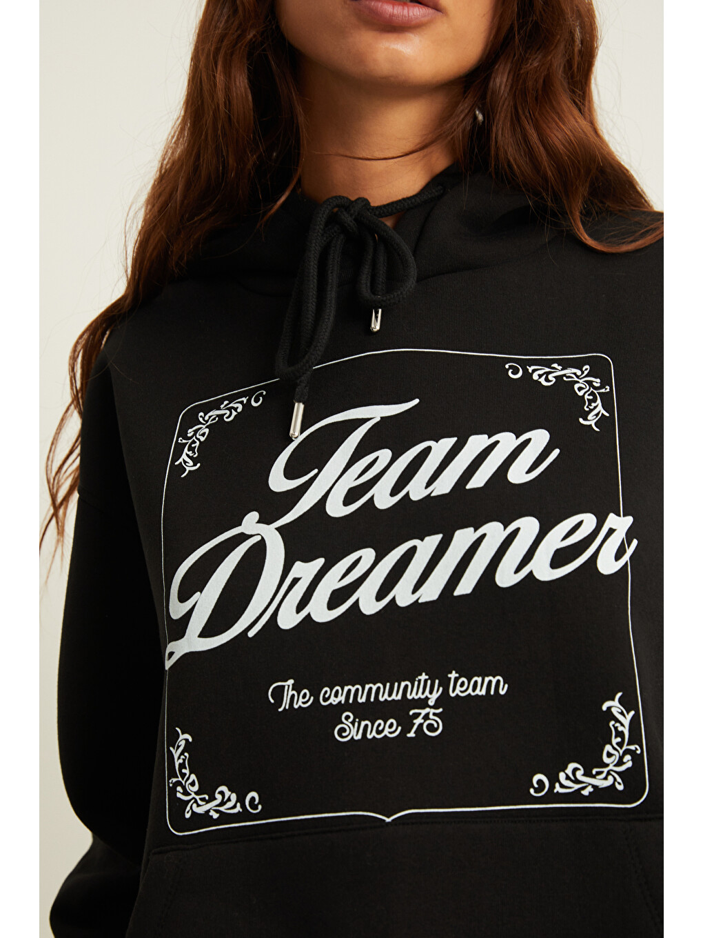 Sabıne Kadın Siyah Sweatshirt-3