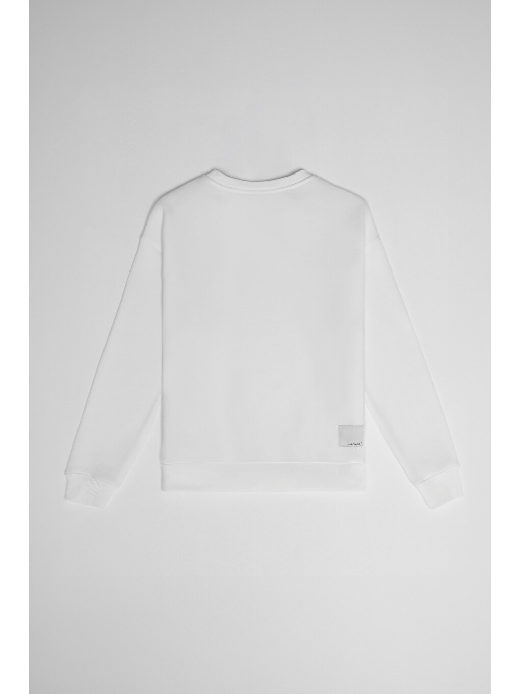 Bej Vılı Kadın Bisiklet Yaka İçi Polarlı Oversize Organik Pamuk Vanilya Sweatshirt-2