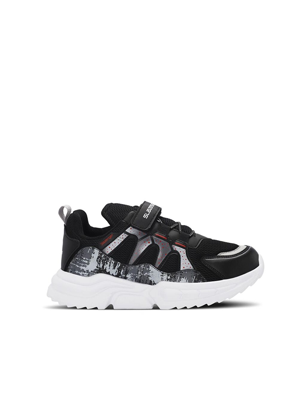 Sneaker Ayakkabı Siyah / Kırmızı-1