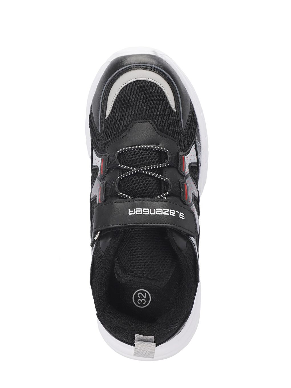 Sneaker Ayakkabı Siyah / Kırmızı-4