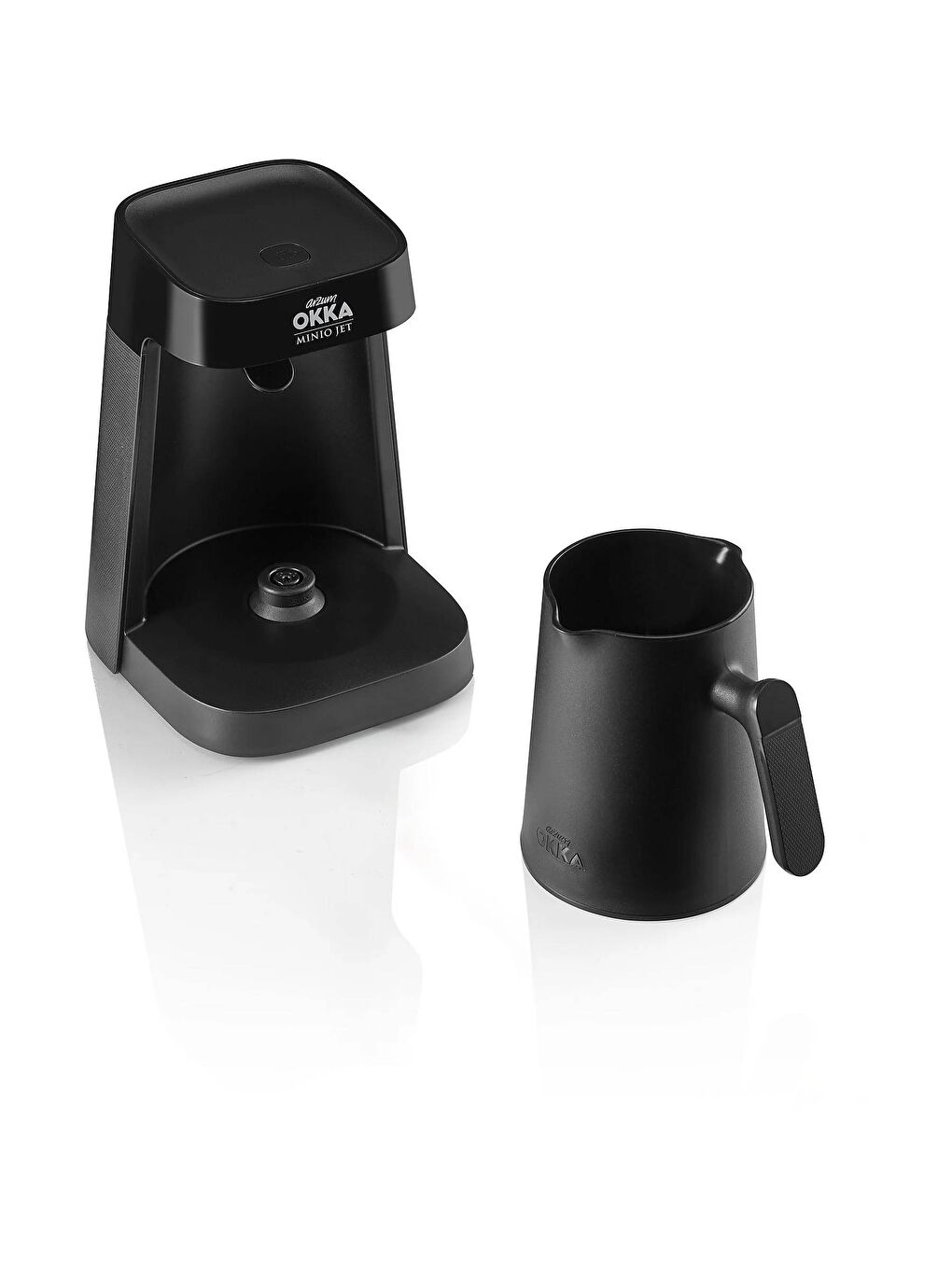 Okka Minio Jet Türk Kahve Makinesi - Siyah - 400 Watt-2