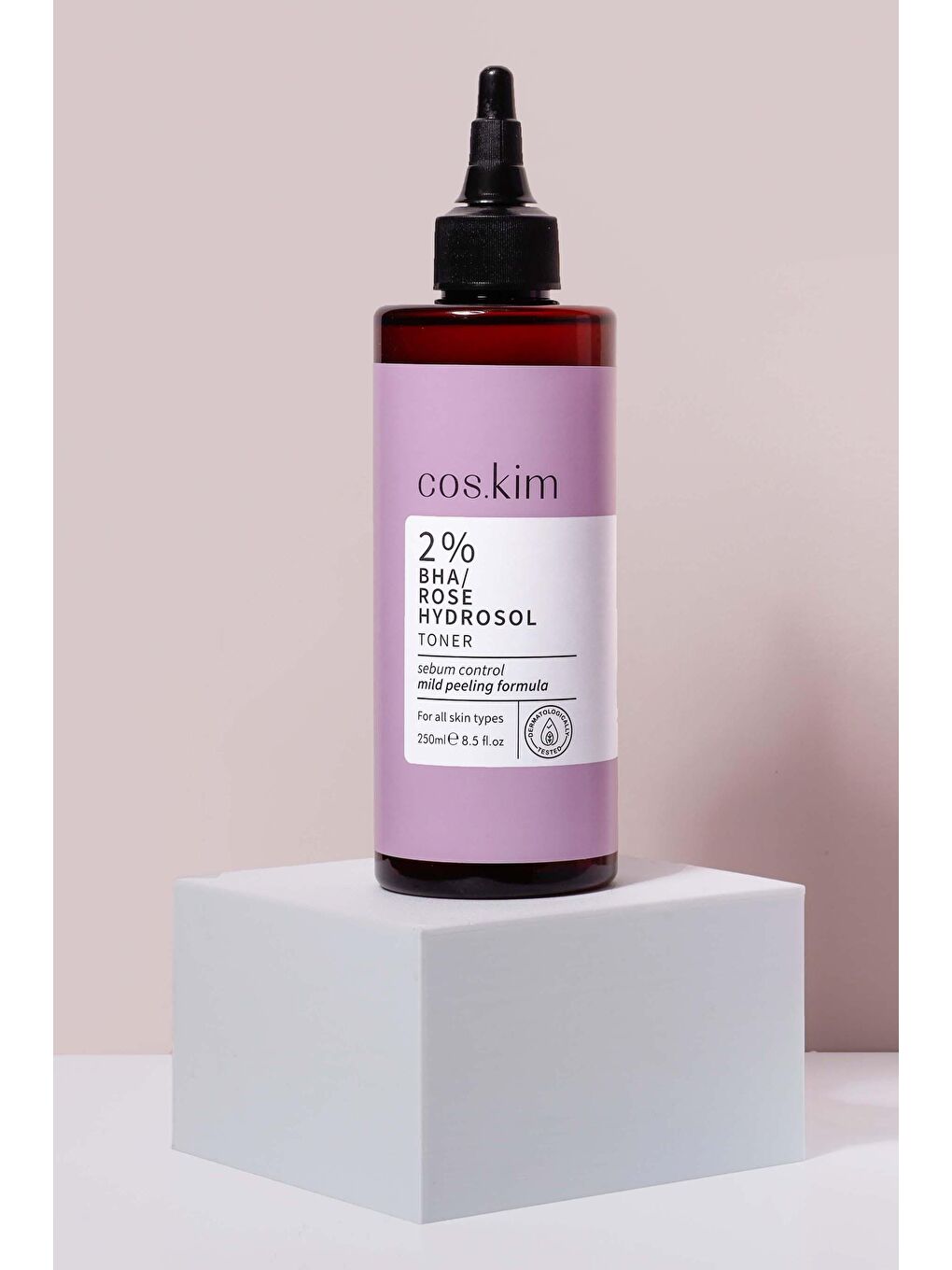 cos.kim Renksiz %2 Bha+Gül Suyu Gözenek Sıkılaştırıcı Siyah Nokta Karşıtı Tonik 250ml - 1