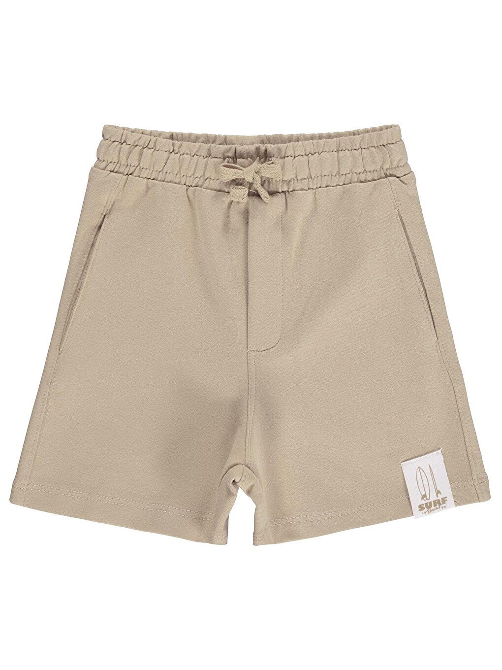 Boys Basic Surf Etiketli 2-5 Yaş Kapri - Bej