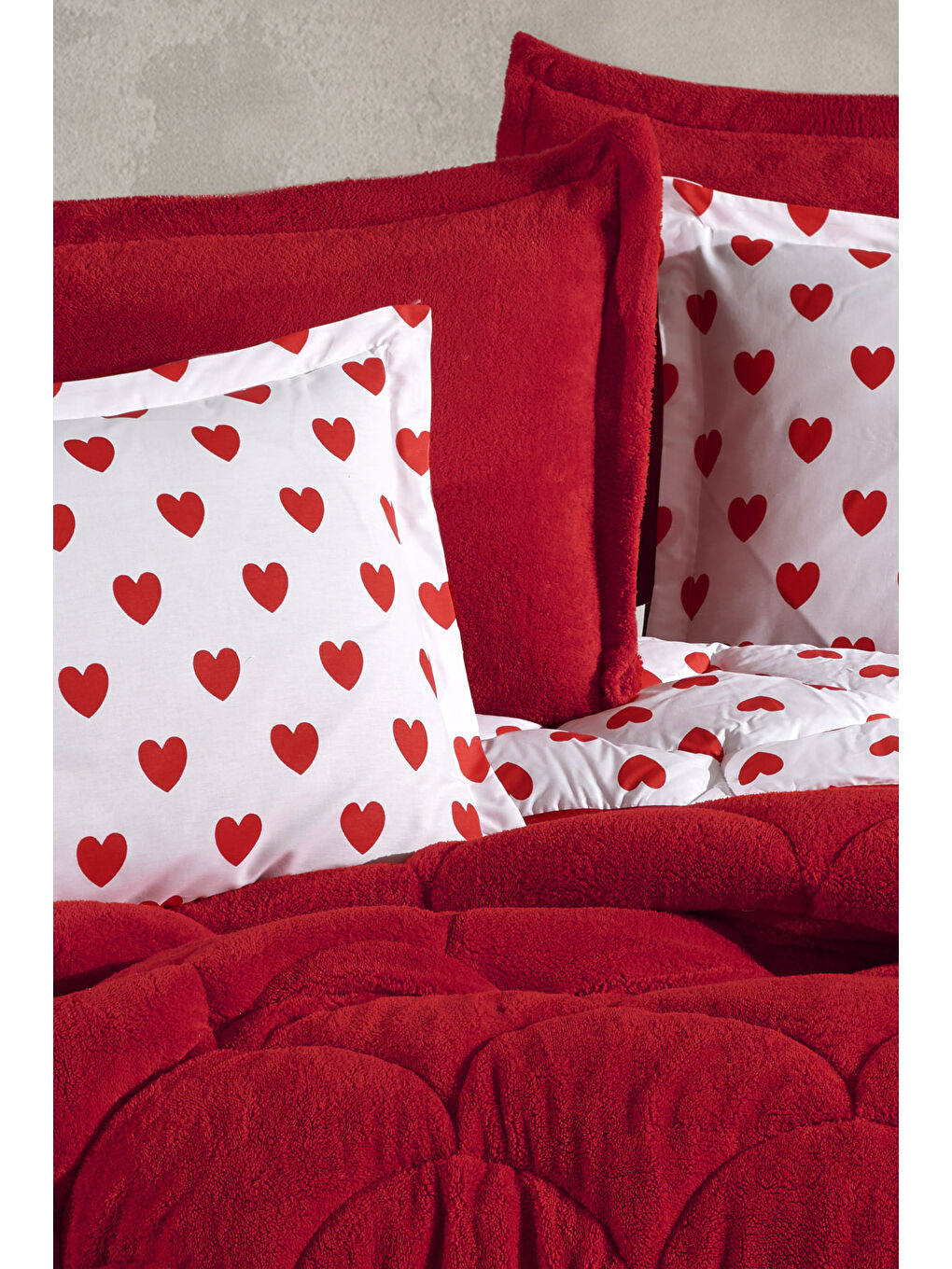 Beyaz Wellsoft Tek Kişilik Uyku Seti Çift Taraflı Amor-2