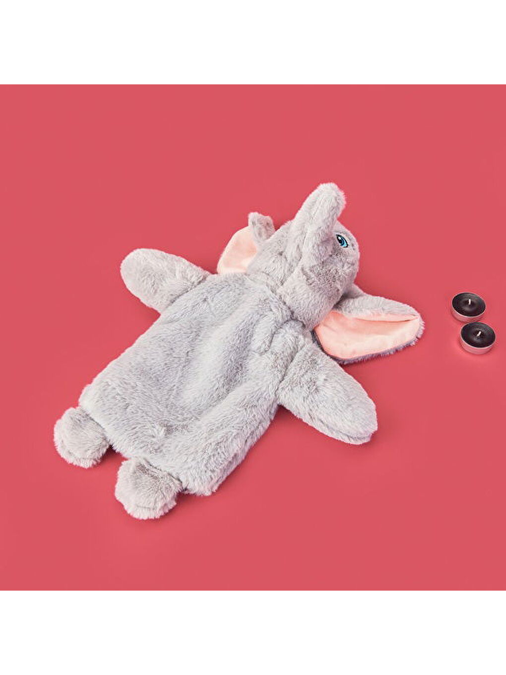 Fil Sıcak Su Torbası - Gri-2