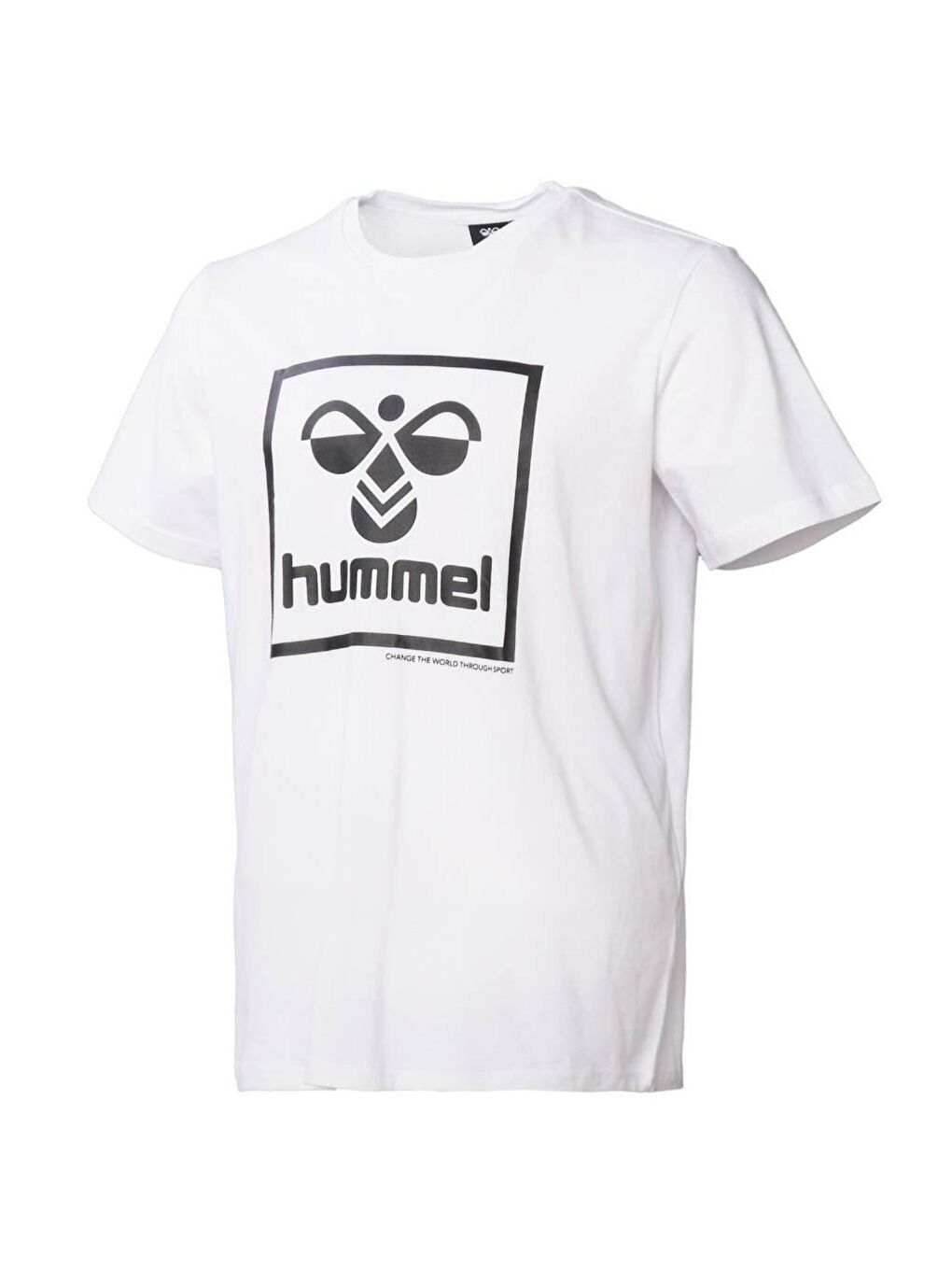 Beyaz Erkek Spor Tişört T-Isam-1