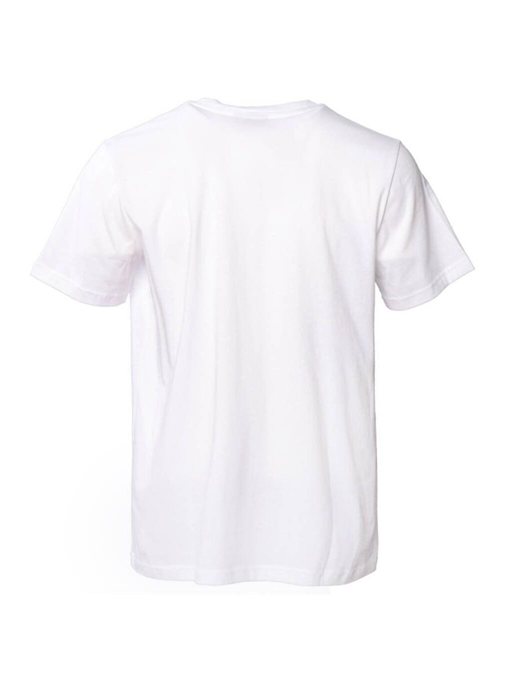 Beyaz Erkek Spor Tişört T-Isam-2