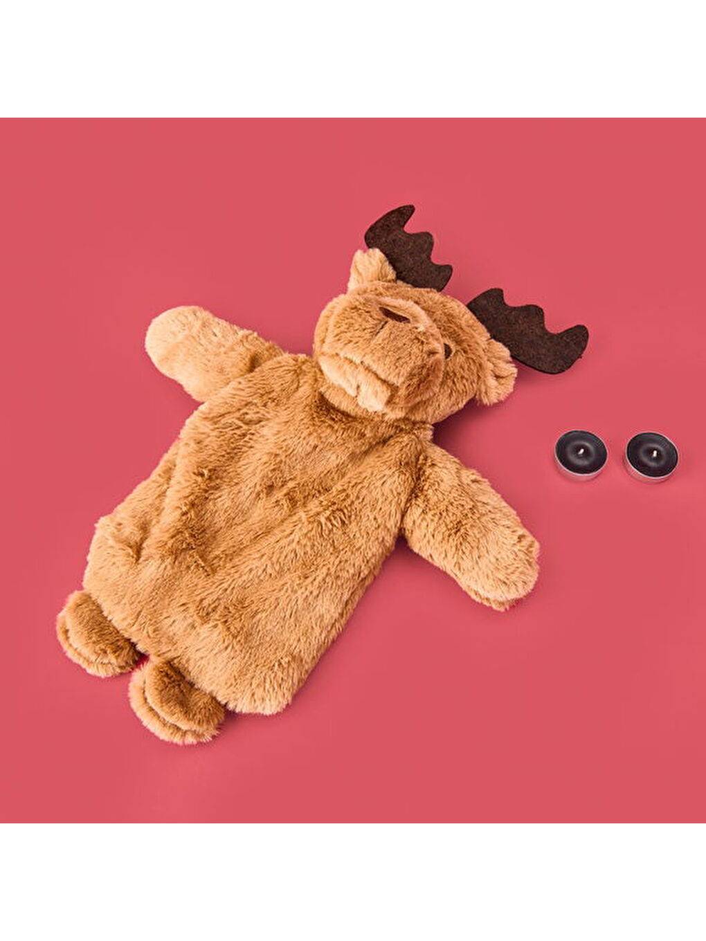 Geyik Sıcak Su Torbası - Kahverengi-2