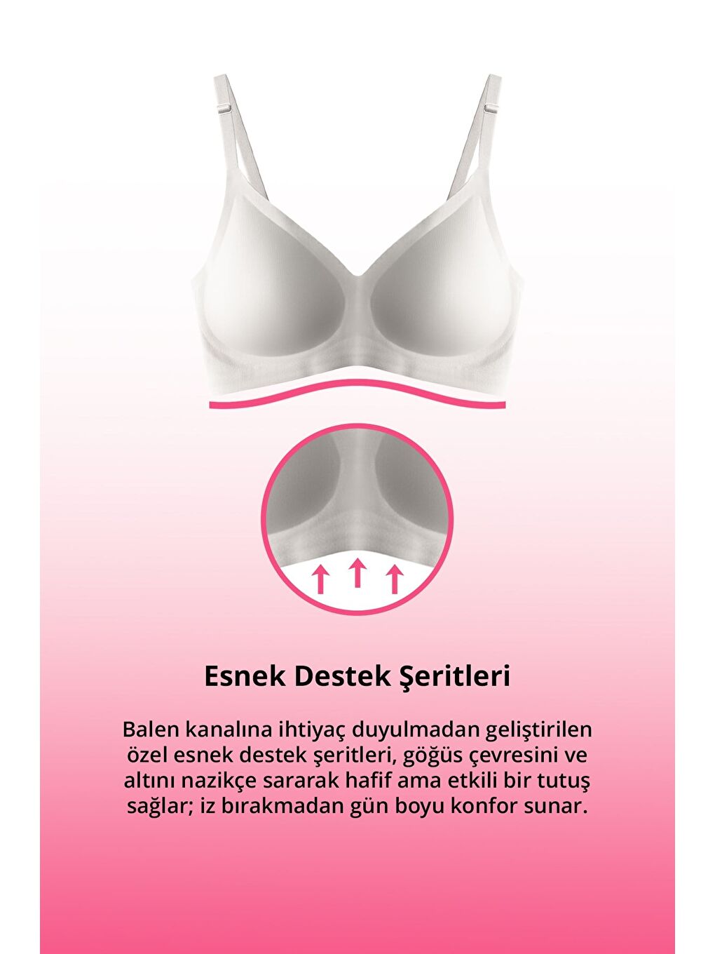 Karışık Seamless Bra - Soft | Lazer Kesim Balensiz Ayarlanabilir Askılı Dikişsiz Kadın Sütyen 2'Li Paket-6-3