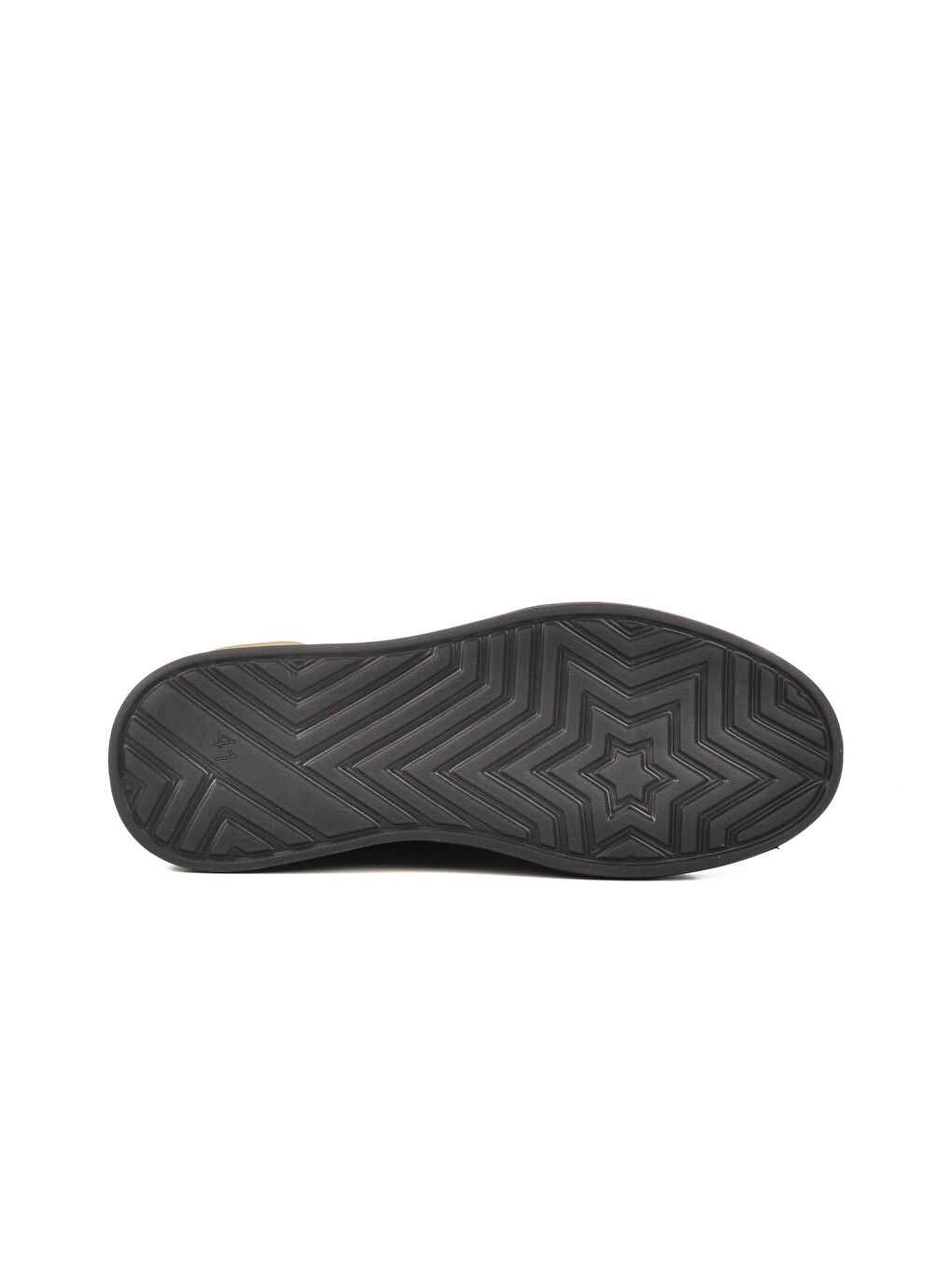 Siyah Hakiki Deri Erkek Casual Ayakkabı 5Y2530-1812 M-4