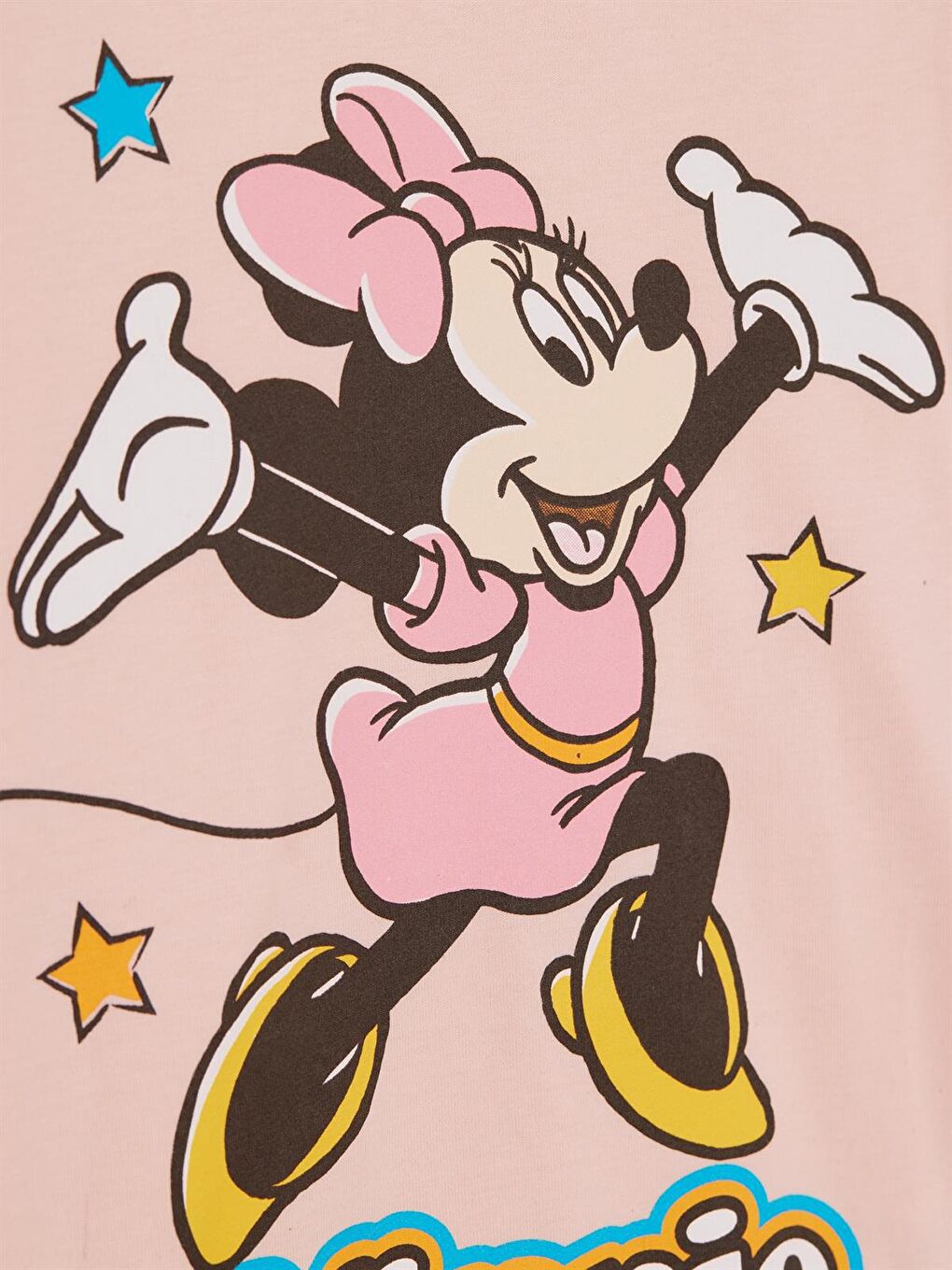 Pembe Minnie Mouse Lisanslı Çocuk 2'li Takım 21335-1