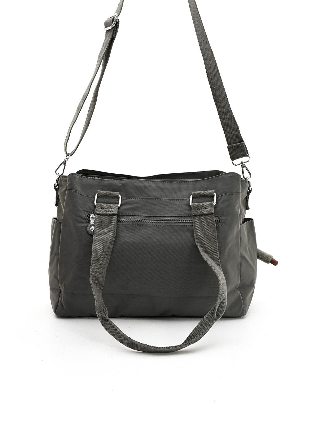 Gri Montello Çok Bölmeli Fonksiyonel Omuz ve Postacı Çantası BP-4858O-2