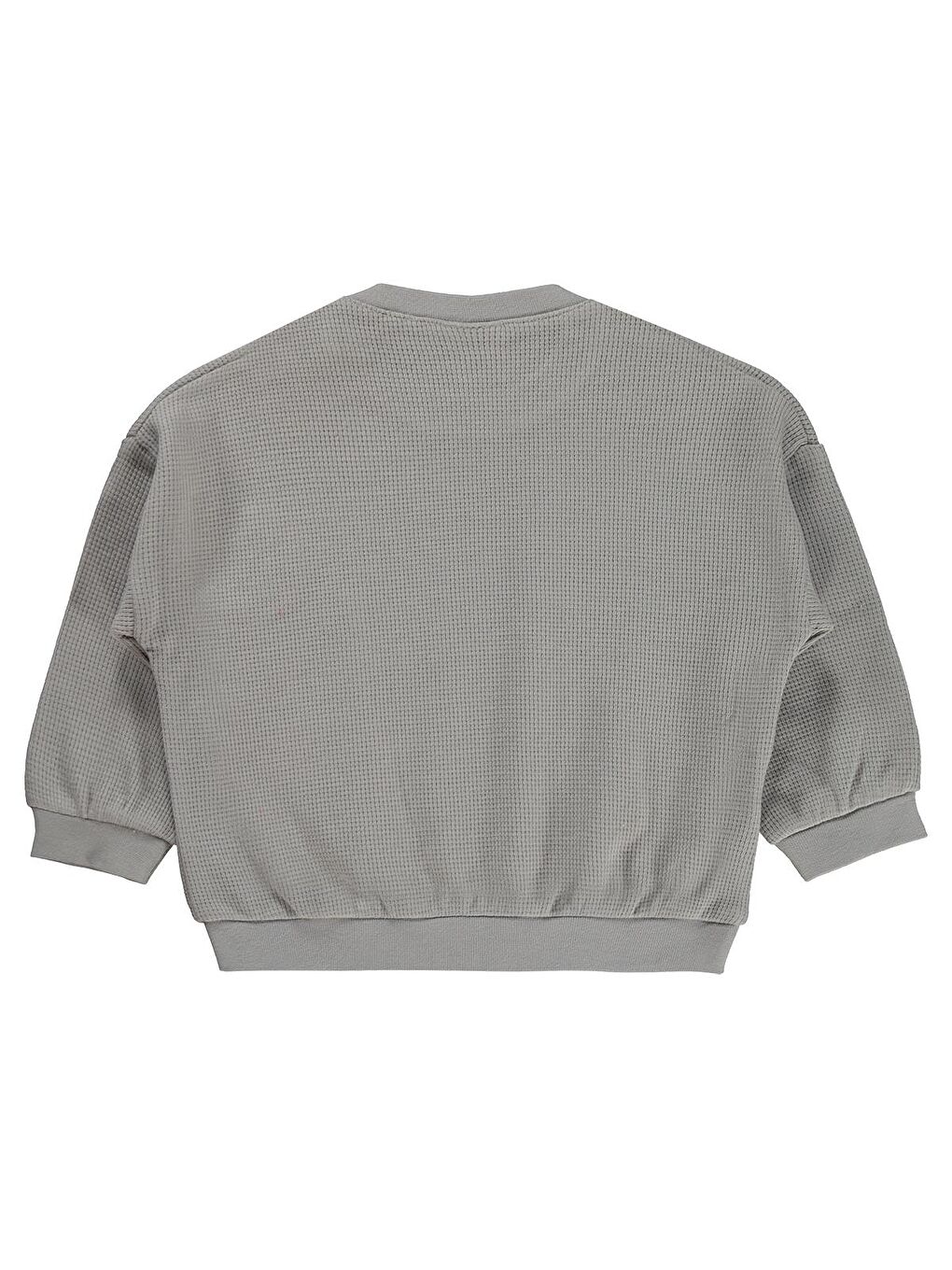 Baby Cep Hilal Baskılı 6-18 Ay Sweatshirt - Gri-1