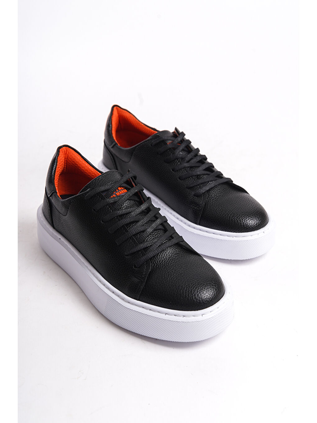 Siyah D0355 Günlük Ortopedik   Erkek Sneaker Spor Ayakkabı-1