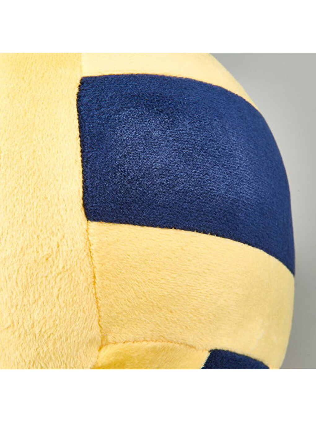 Soft Voleybol Topu Figürlü Yastık - Lacivert / Sarı - 20 cm-2