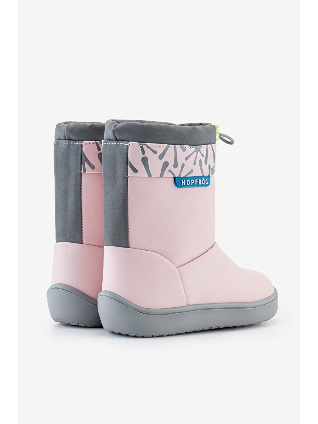 Rain Boots Süper Mat Pembe Suya Ve Soğuğa Dayanıklı Barefoot Çocuk Botu-1