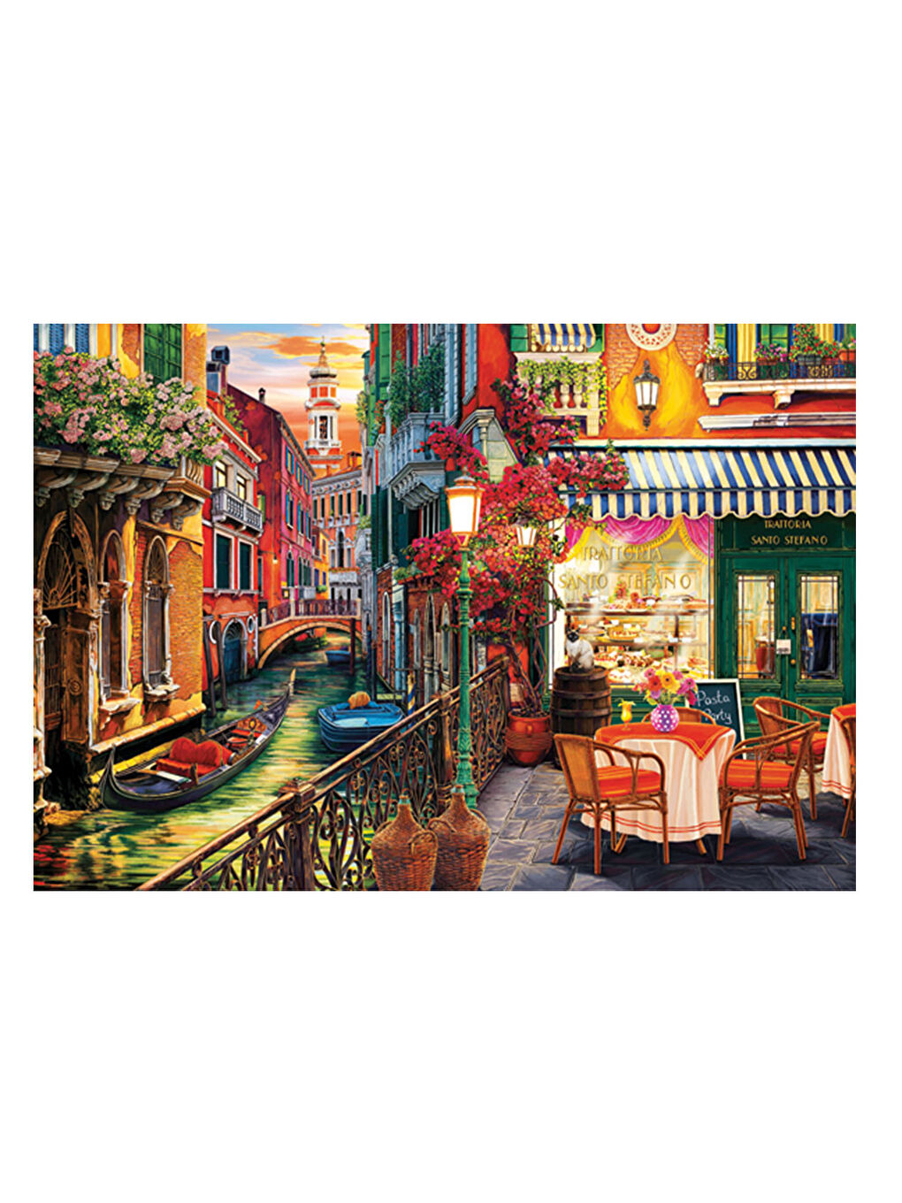 Anatolian Renksiz Puzzle 2000 Parça Venetian Cafe 3952 - 1