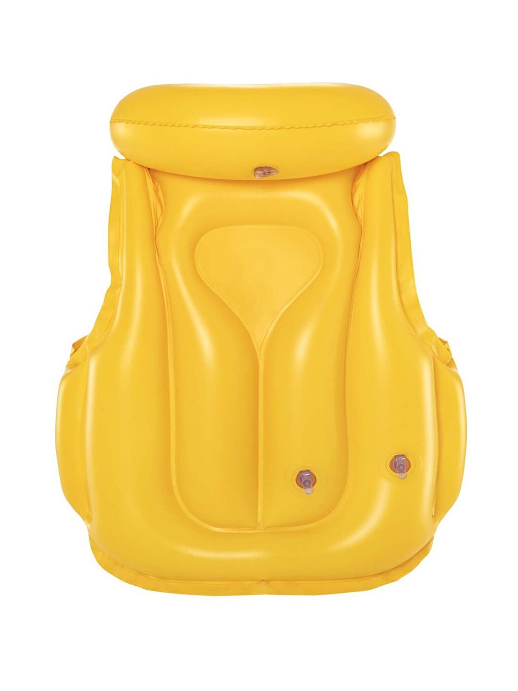 Çocuk 3-6 Yaş Deniz Havuz 51x46 cm Yüzme Can Yelek 01 Sarı-1