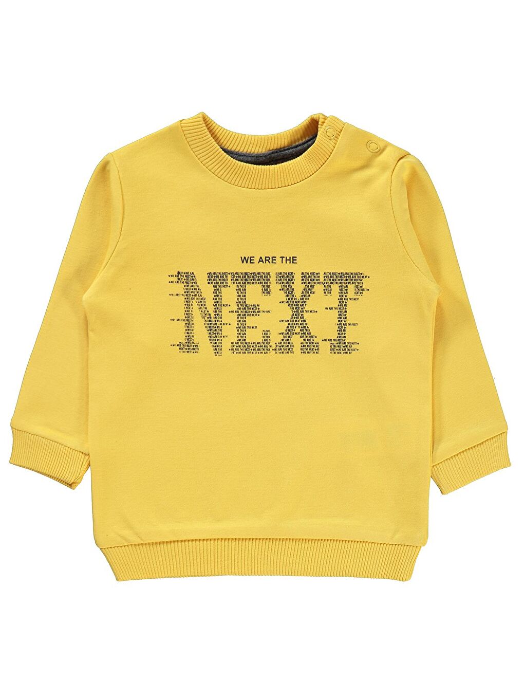 Kahverengi Baby Erkek Bebek Sweatshirt 6-18 Ay Hardal