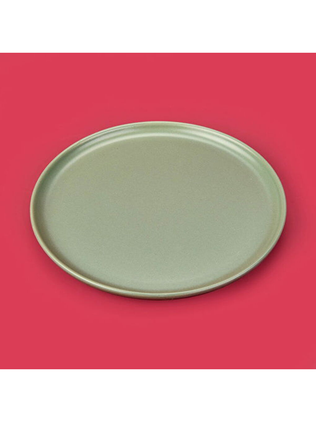 Kitchen Nordic Pasta Tabağı - Yeşil - 22 cm-1