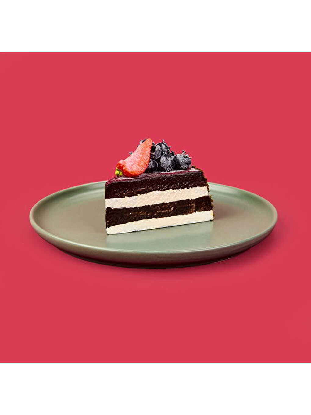 Kitchen Nordic Pasta Tabağı - Yeşil - 22 cm-3