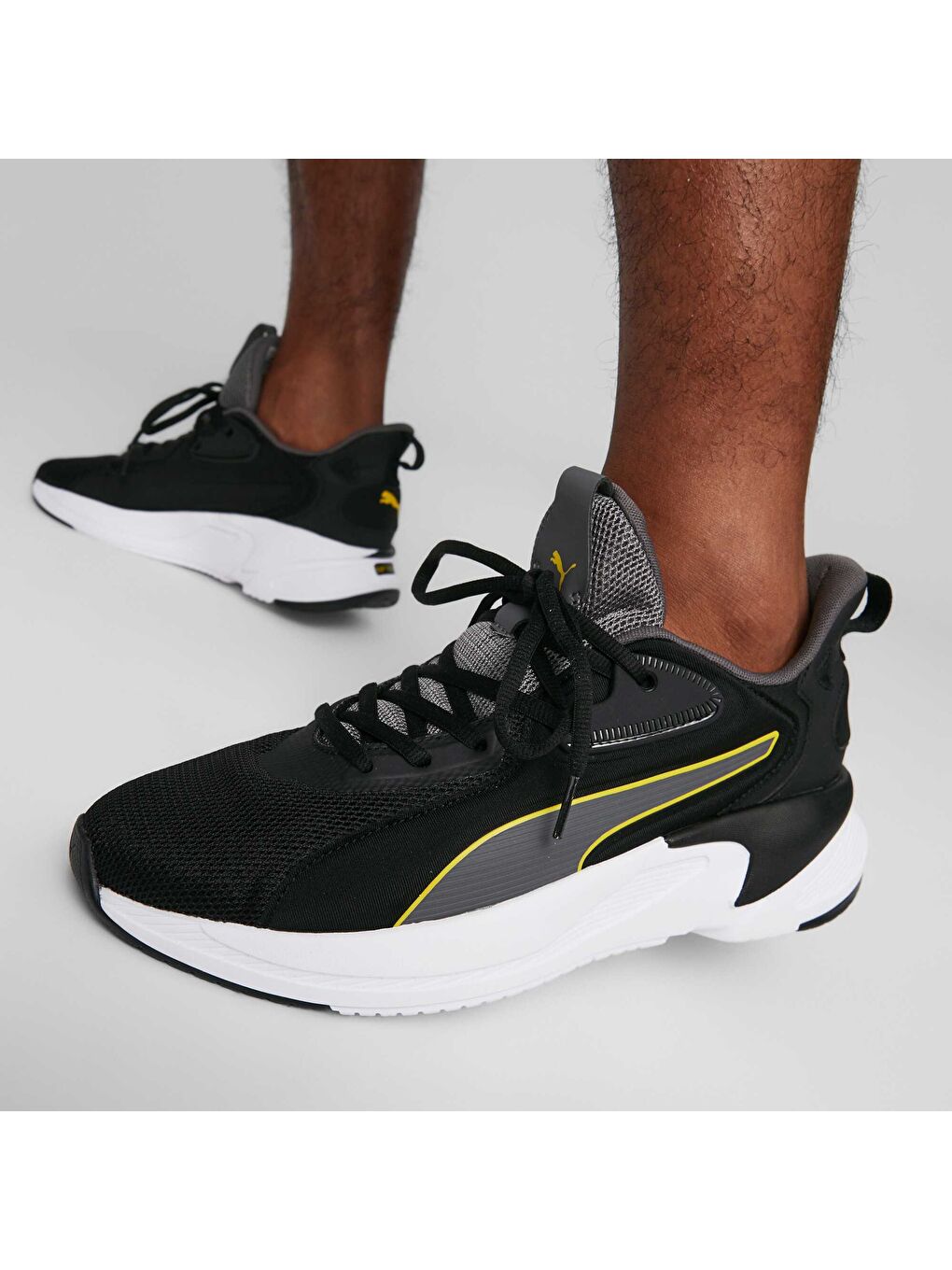 Siyah SOFTRIDE PREMIER Erkek Koşu Ayakkabısı-2