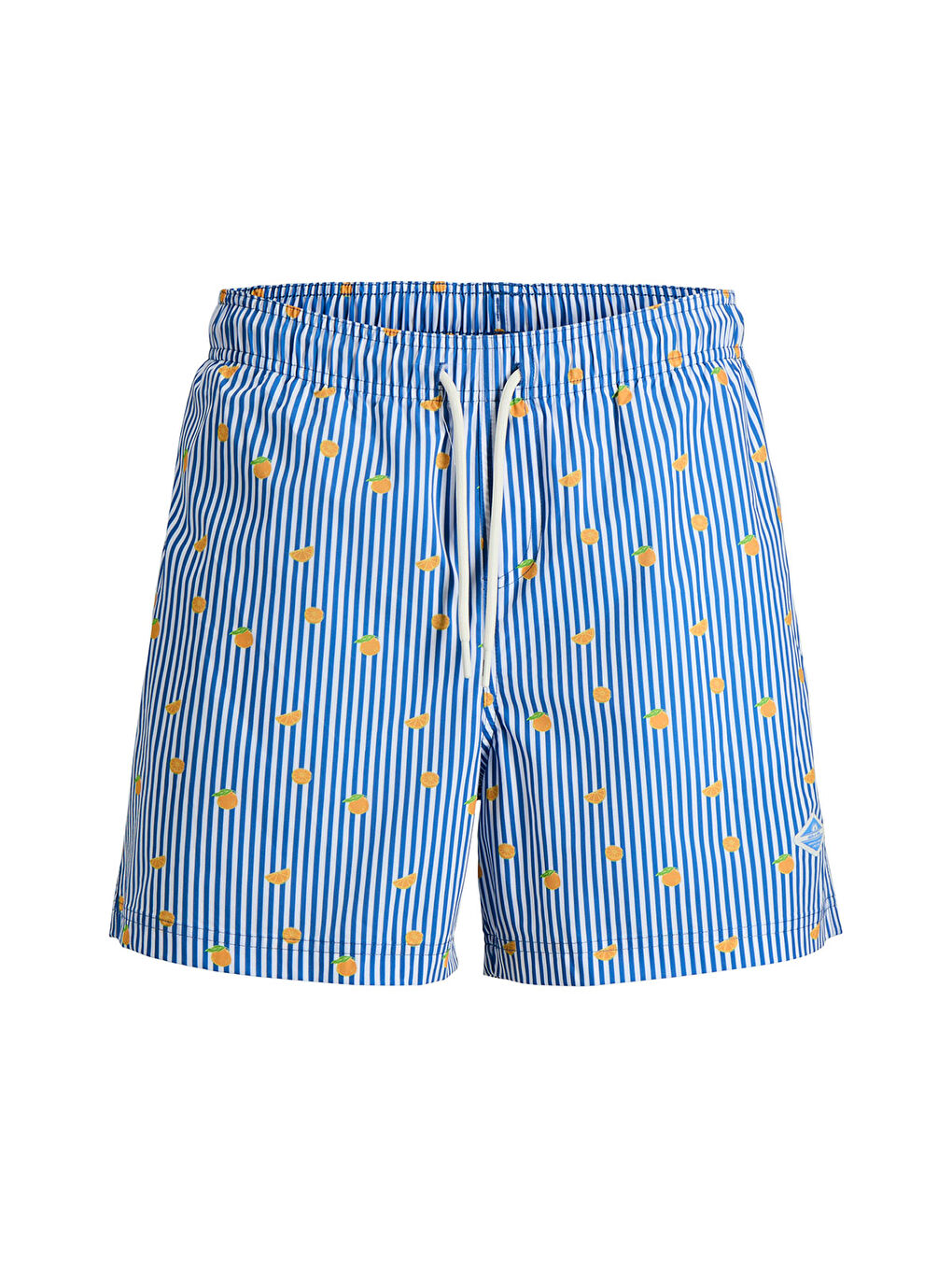 Maui Breeze Mini Stripe Erkek Mavi Mayo