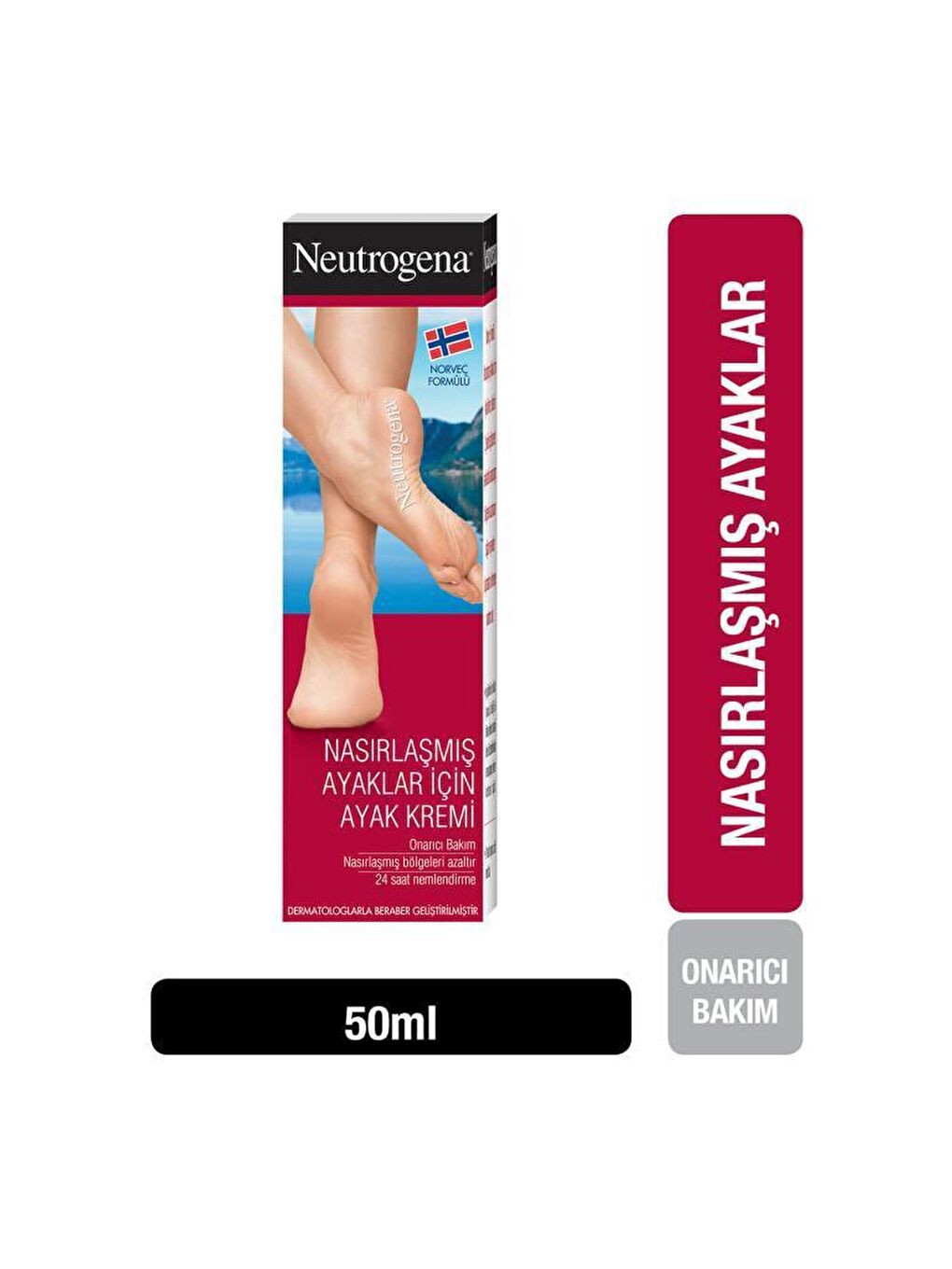 Neutrogena Renksiz Norveç Formülü Nasırlaşmış Ayaklar için Ayak Kremi 50 Ml