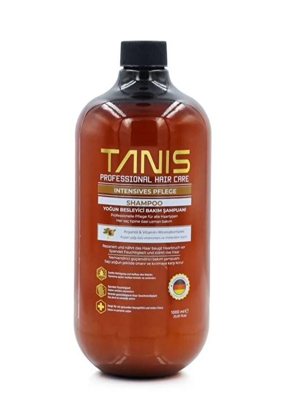 Technow Şeffaf Taniş Made in Germany Argan Yağlı Yoğun Besleyici Bakım Şampuanı(1000ml)