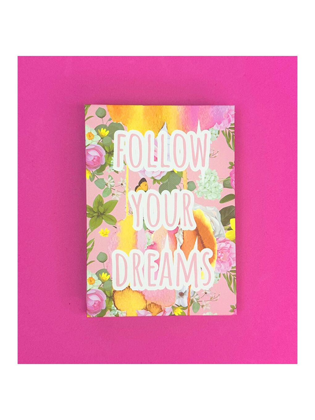 BAM HEDİYELİK EŞYA Renkli Follow Your Dreams Mini Albüm