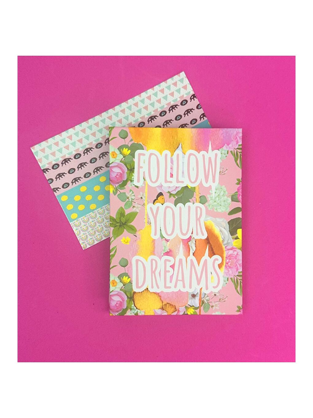 BAM HEDİYELİK EŞYA Renkli Follow Your Dreams Mini Albüm - 1