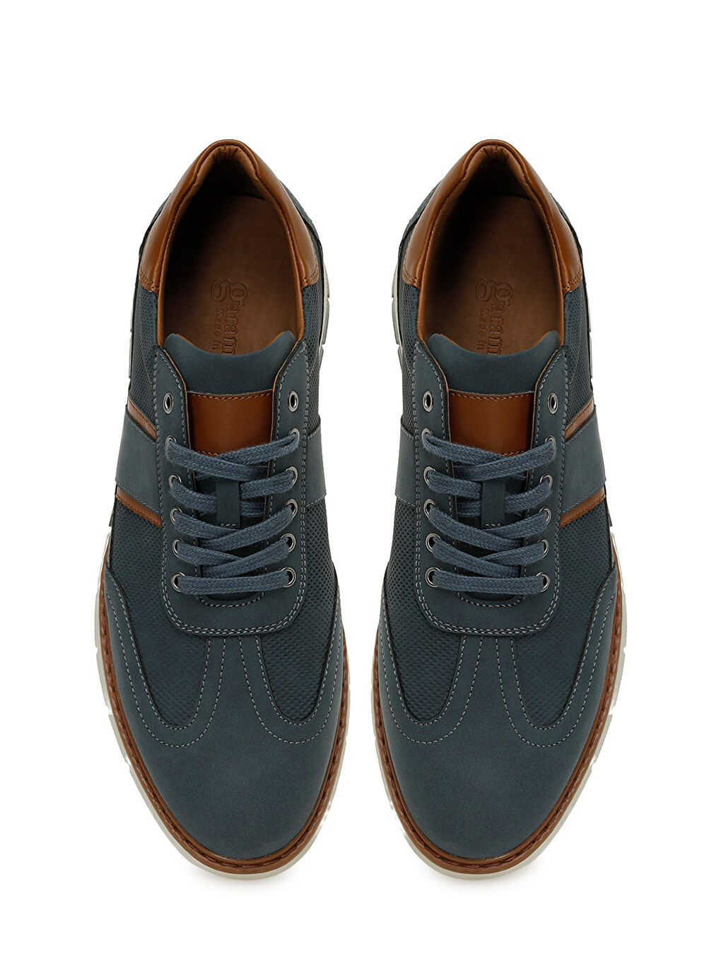 Haki CUMRA-N JJ 5PR Mavi Erkek Klasik Ayakkabı-3