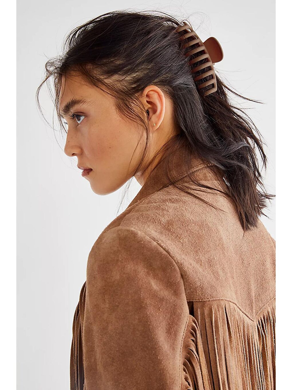 Turkuaz Trendi Büyük Mandal Toka-1