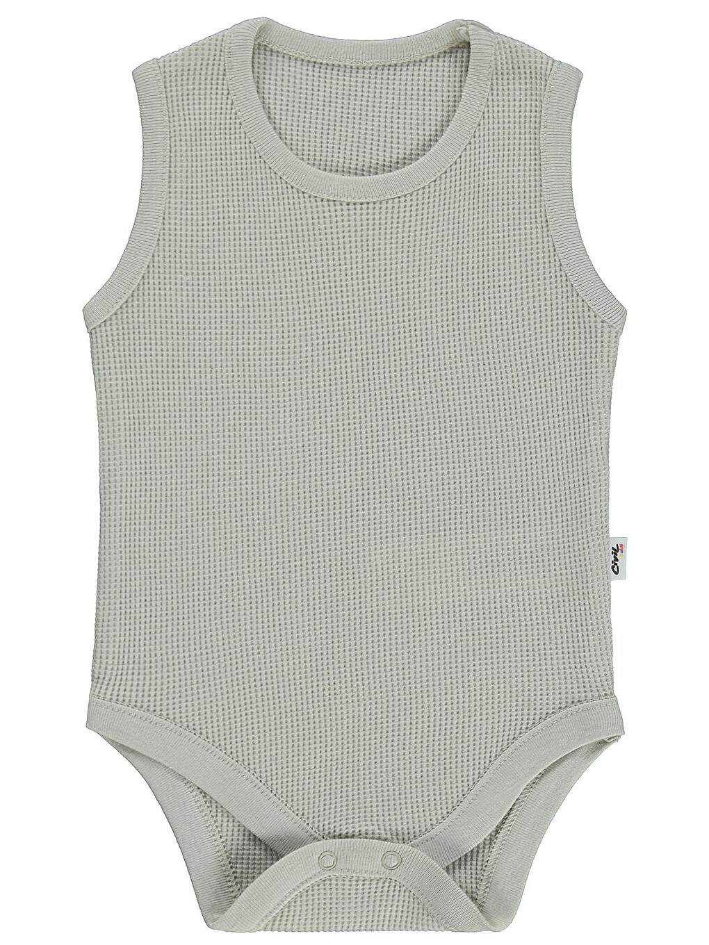 Bej Baby Basic 3-18 Ay Çıtçıtlı Badi - Kahverengi