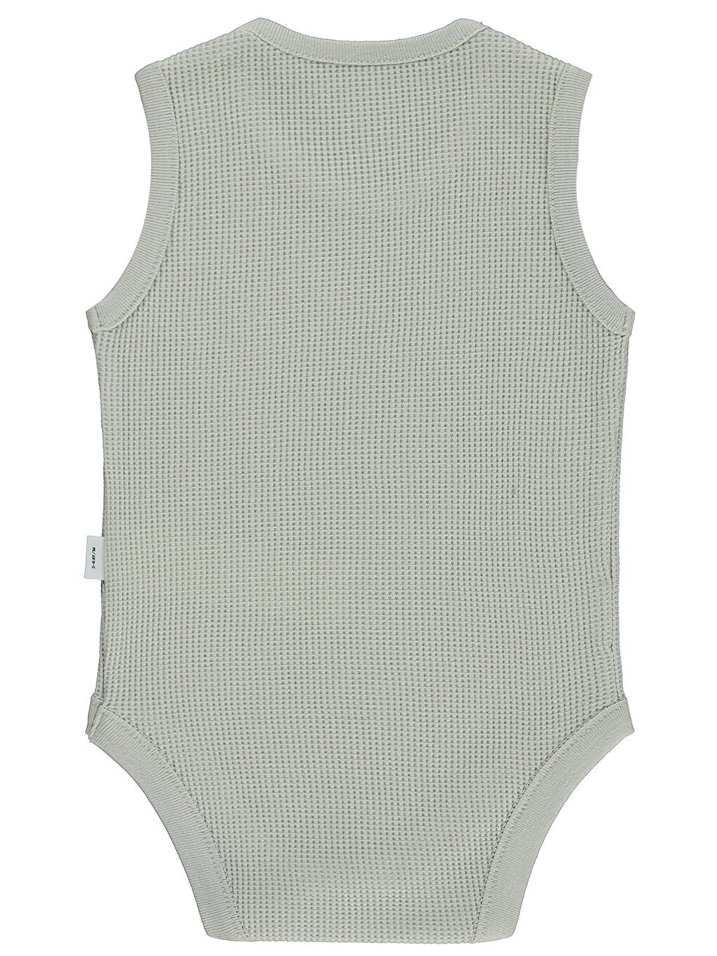 Bej Baby Basic 3-18 Ay Çıtçıtlı Badi - Kahverengi-1