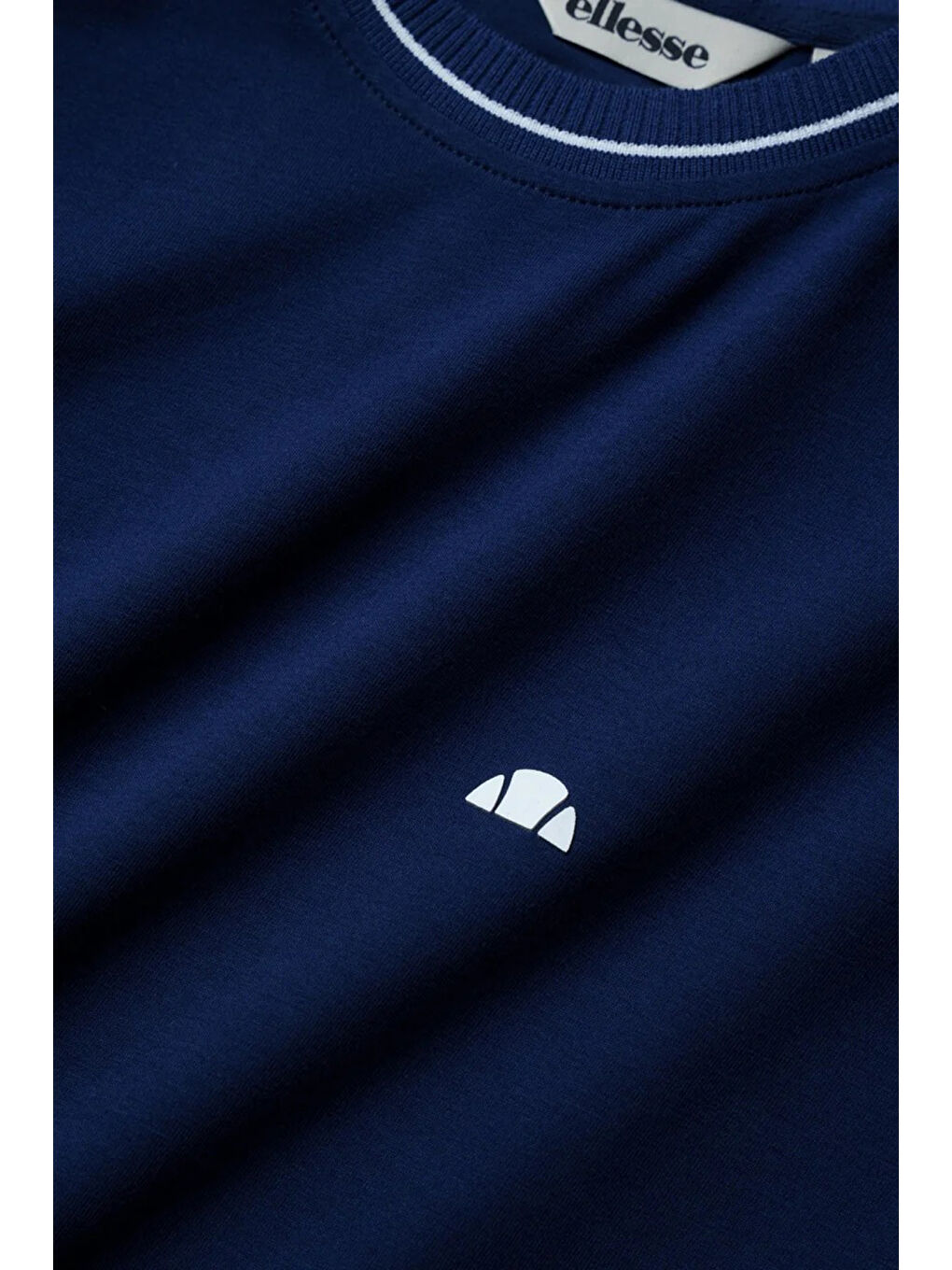 Lacivert Pamuklu Regular Fit Bisiklet Yaka T Shirt 6SM5058-NV-4