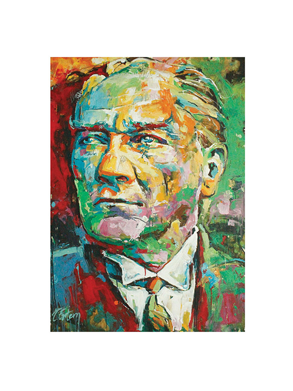 Anatolian Renksiz Puzzle 1500 Parça Mustafa Kemal ATATÜRK 4555 - 1