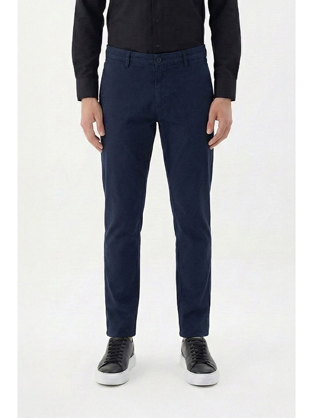 Erkek Klasik Lacivert Günlük Pantolon