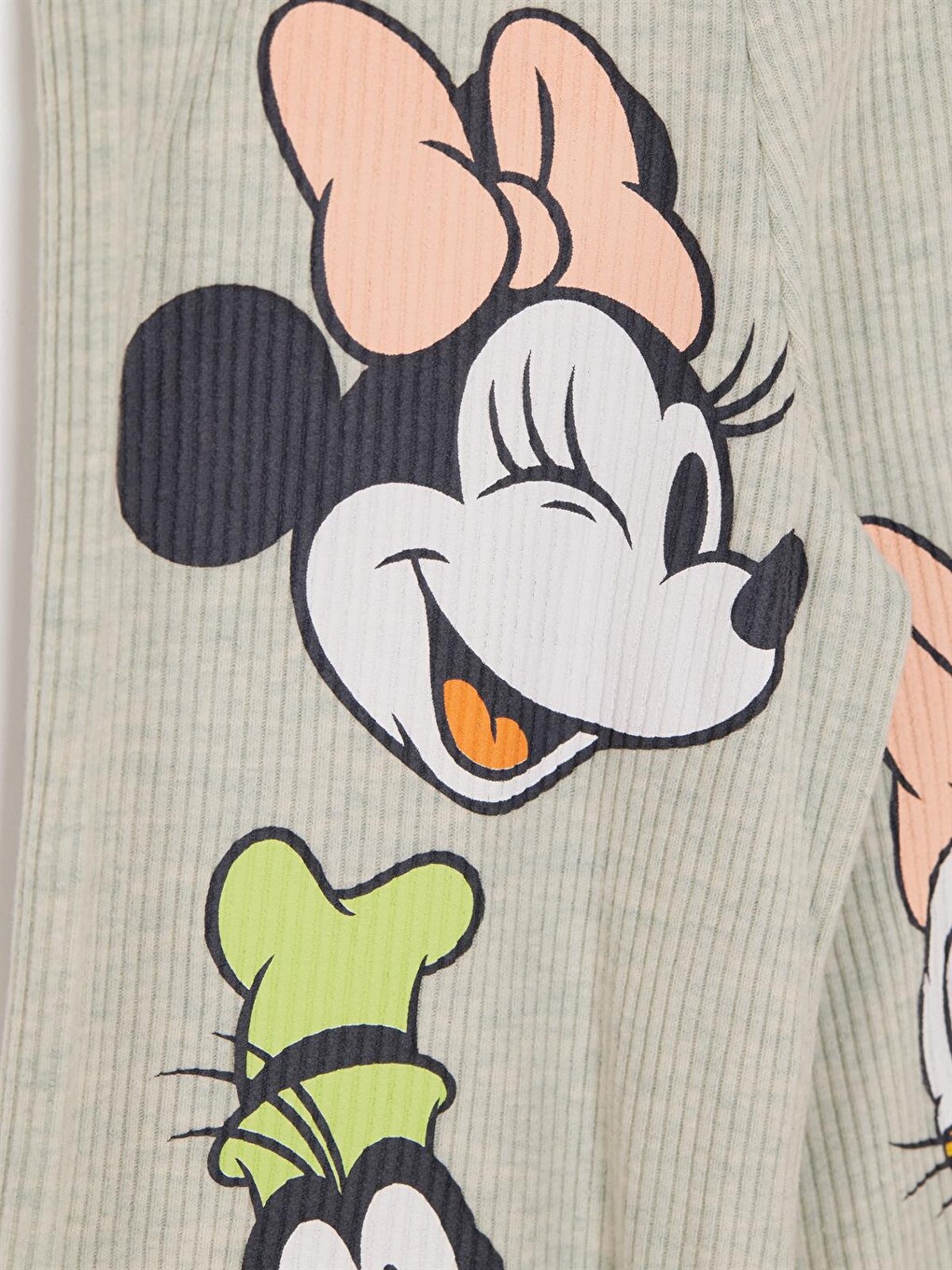 Yeşil Minnie Mouse Lisanslı Çocuk 2'li Takım 21238-3